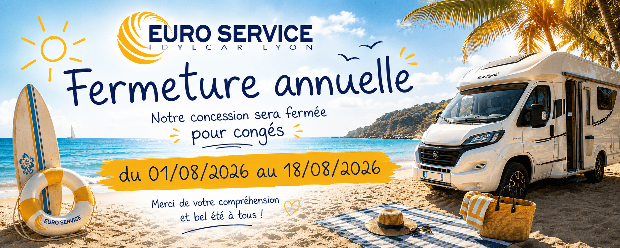 FERMETURE ETE 2026